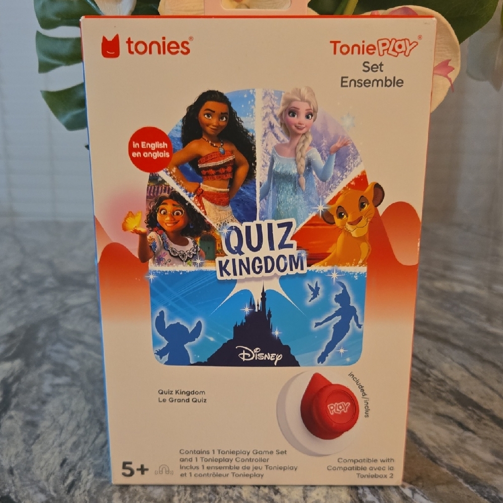 Disney Quiz Kingdom ToniePlay Set - Red and Blue